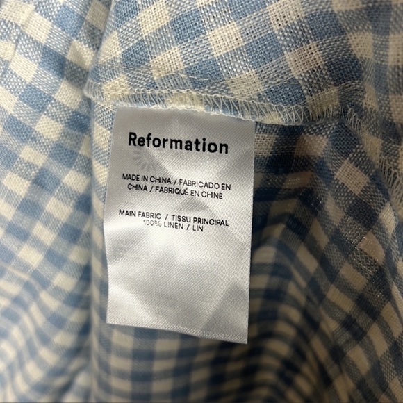 Reformation Weiss Linen Dress - Picture 8 of 10